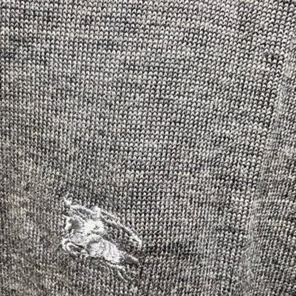 Burberry grey turtleneck sweater size M - Picture 2 of 4